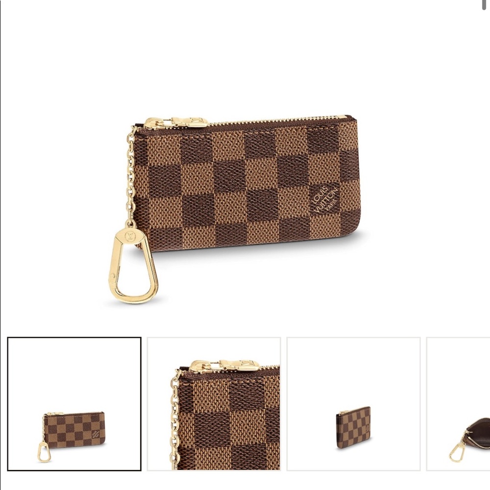 Louis Vuitton Key Pouch Damier Ebene